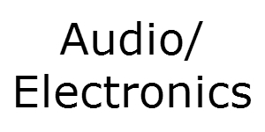 Audio/Electronics Audio/Electronics