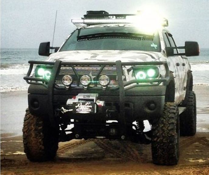 eBay Find - 2011 Toyota Tundra Custom Interior, 12 inch Lift Plus Lots of Goodies