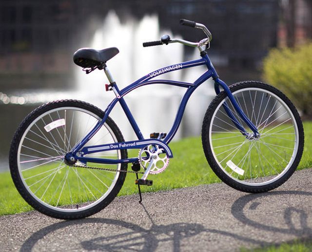 If your cruise control system as got you down, you can always simplify with this easy-to-control beach cruise bicycle...