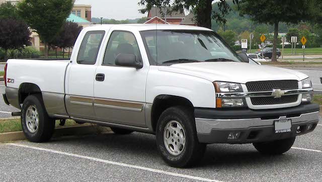 Nameplate Silverado
