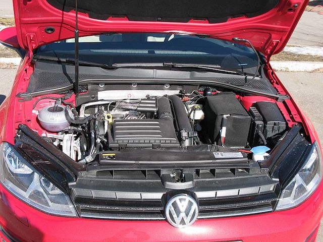 VW Engine Bay