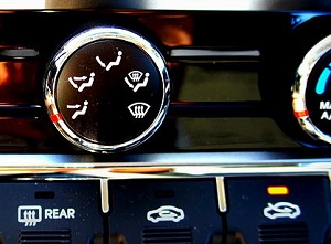 Use the air circulation controls to defog your windows.