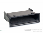 Shelf instead of radio on front center console in Satin Black for Porsche 986 and 996 Shelf instead of radio on front center console in Satin Black for Porsche 986 and 996