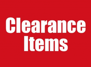 Clearance Sale Clearance Sale