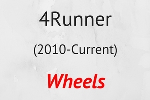 4Runner (2010-Current) Wheels 4Runner (2010-Current) Wheels