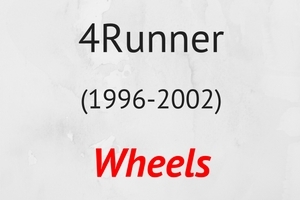 4Runner (1996-2002) Wheels 4Runner (1996-2002) Wheels