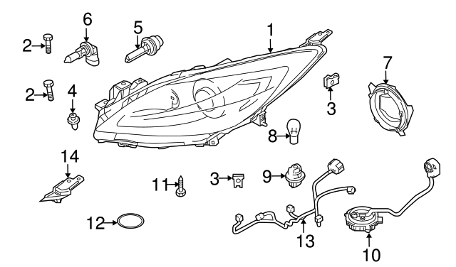 Mazdaspeed 3 Vacuum Line Diagram - Diagram
