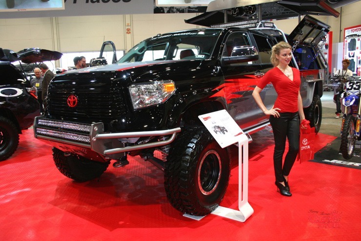 2013 SEMA Toyota Vehicle Assortment - MotoCross Tundra