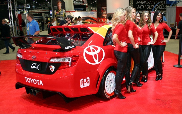 2013 SEMA Toyota Vehicle Assortment - Models