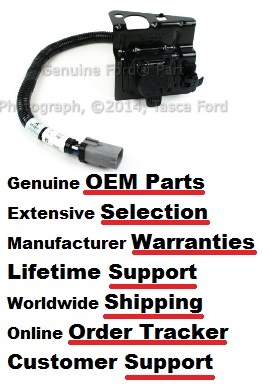 OEM Ford Trailer Tow Wiring Harness YC3Z13A576CA | TascaParts.com