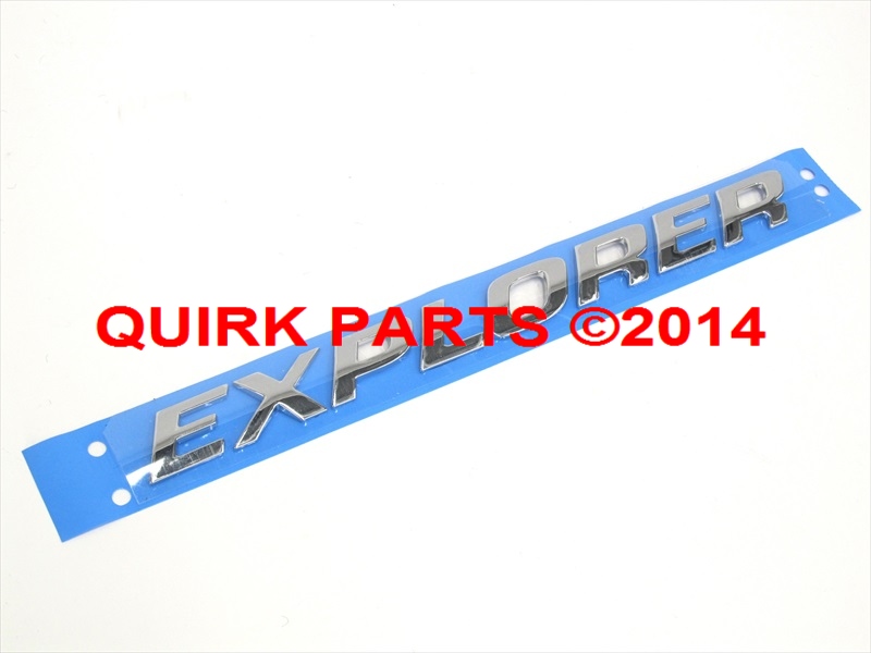20012005 Ford Explorer Sport Trac Chrome Door Tailgate Emblem