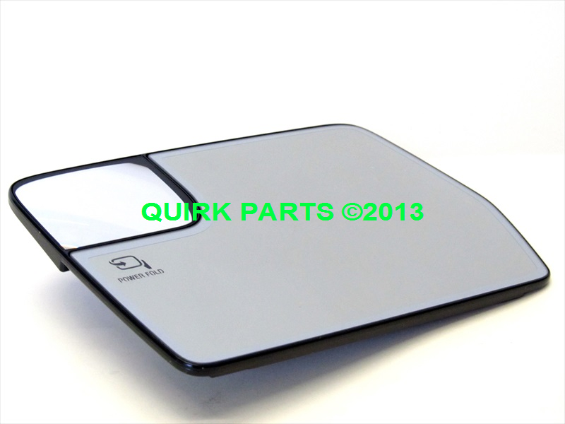 20112012 Ford F150 LH Drivers Side Mirror Glass w/ Power Fold OEM NEW Genuine Ford (BL3Z