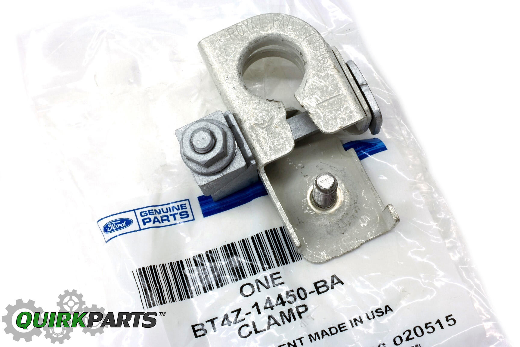 20112014 Ford Edge MKX Negative Battery Terminal Cable Clamp OEM