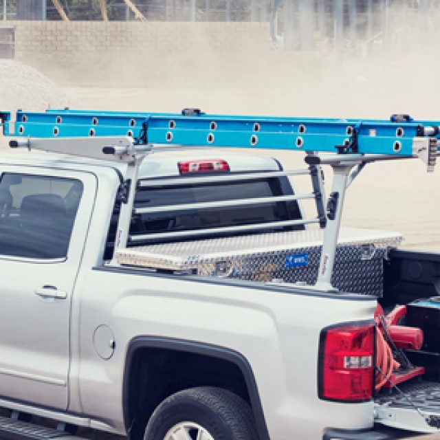 Aluminum CabOver Ladder Rack Extension by TracRac® a Division of Thule