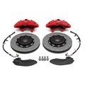 front Brembo Brake Upgrade System (Four Piston) (Red) front Brembo Brake Upgrade System (Four Piston) (Red)
