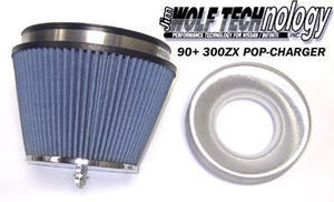 Jim Wolf Technology POP-Charger Air Filter - 1990-19996 300ZX (TT & NA)