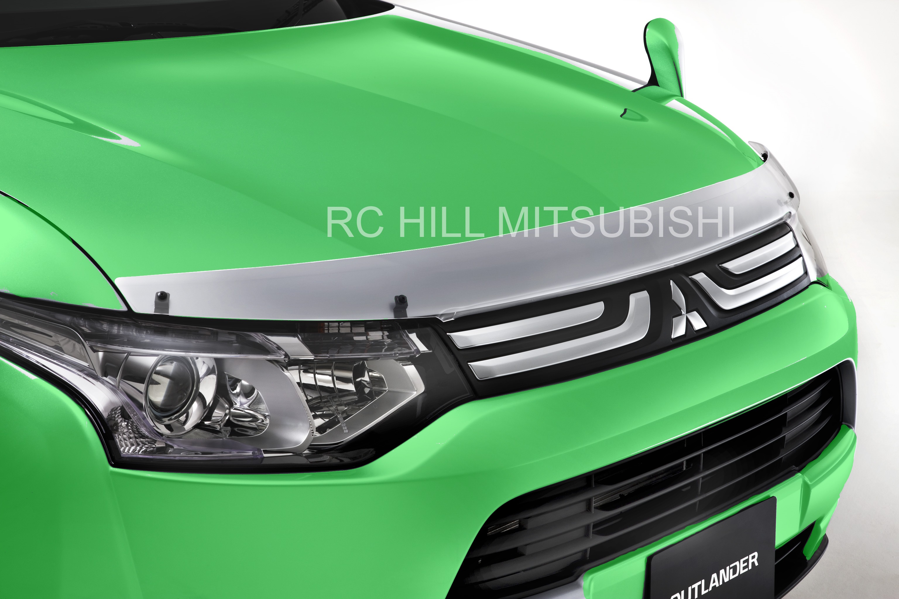 Genuine Mitsubishi Outlander Hood Deflector Hood Protector Genuine Mitsubishi Outlander Hood Deflector Hood Protector