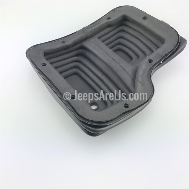 Wrangler Shifter Boot & Bezel Double Boot Outer Gearshift at JeepsAreUs