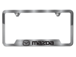 License Plate Frame W/ Mazda Logo License Plate Frame W/ Mazda Logo