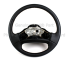 BLACK LEATHER STEERING WHEEL BLACK LEATHER STEERING WHEEL