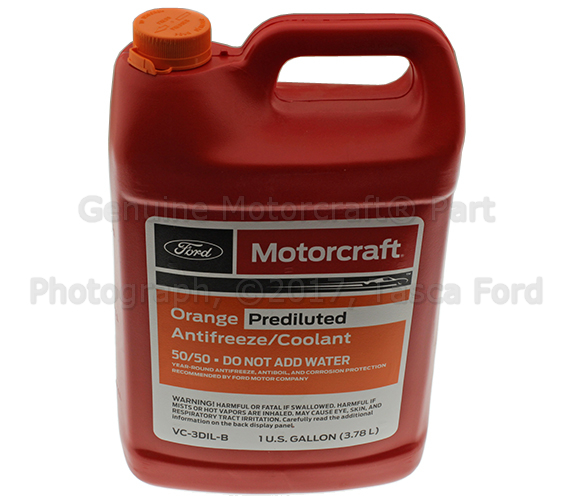 Ford Motorcraft Orange Antifreeze Coolant