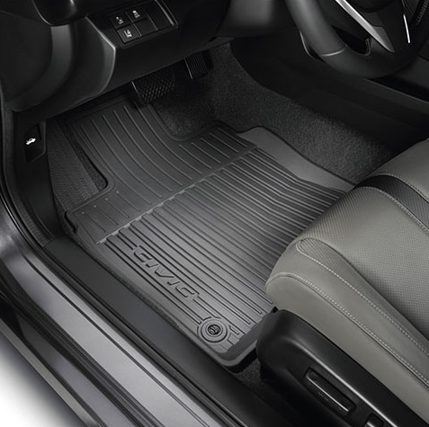 2017-2018 Civic All Season Floor Mats (High Wall) 2017-2018 Civic All Season Floor Mats (High Wall)