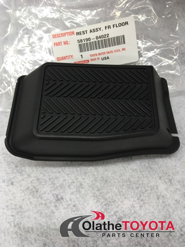 TOYOTA 58190-04021 Floor Footrest