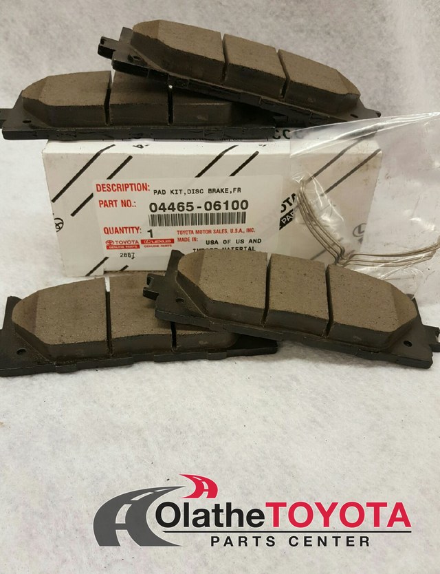 AVALON TOYOTA OEM Brake-Front Pads 0446506100 04465-06100 CAMRY